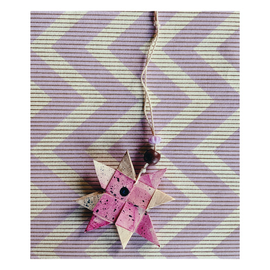 Justjärna i papper #3